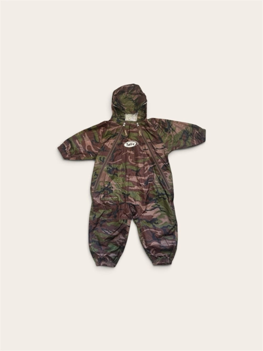 Tuffo Waterproof Boys Camo Outdoor Rain Suit Mud Suit 18M